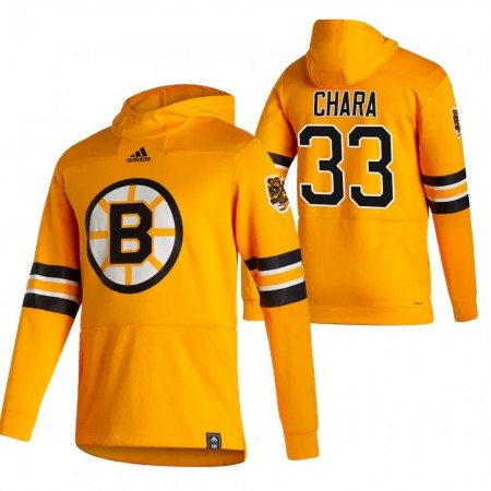 Herren Eishockey Boston Bruins Zdeno Chara 33 2020-21 Reverse Retro Pullover Hooded Sweatshirt